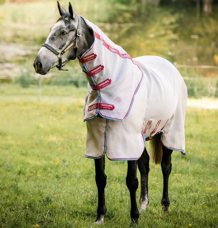 Horseware - Couverture Anti-mouches Rambo Protector avec disc