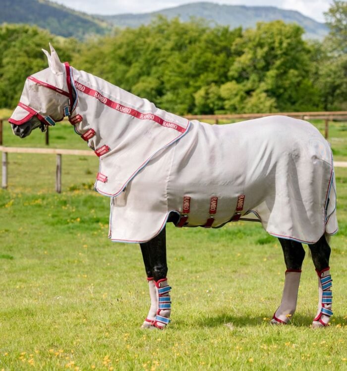 Horseware - Couverture Anti-mouches Rambo Protector avec disc – Image 6