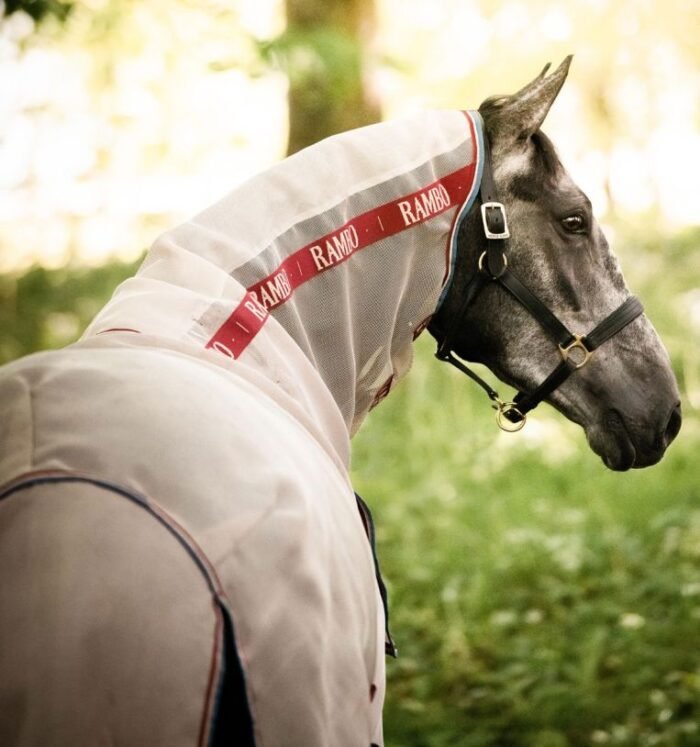Horseware - Couverture Anti-mouches Rambo Protector avec disc – Image 5