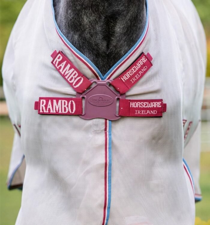 Horseware - Couverture Anti-mouches Rambo Protector avec disc – Image 3