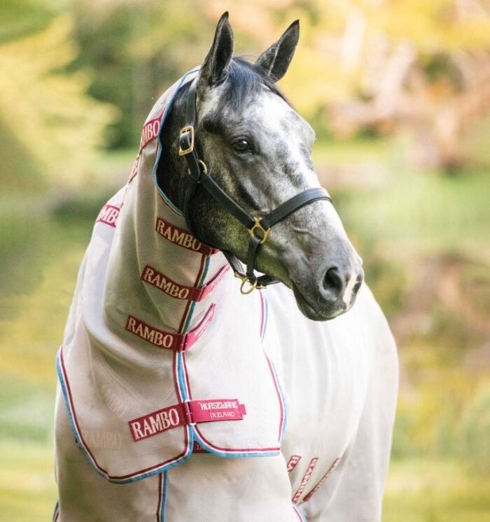 Horseware - Couverture Anti-mouches Rambo Protector avec disc – Image 2