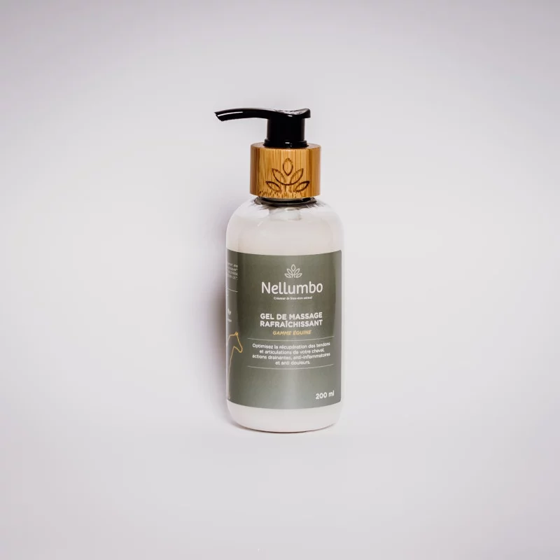Nellumbo - Gel de massage rafraîchissant - 200ml