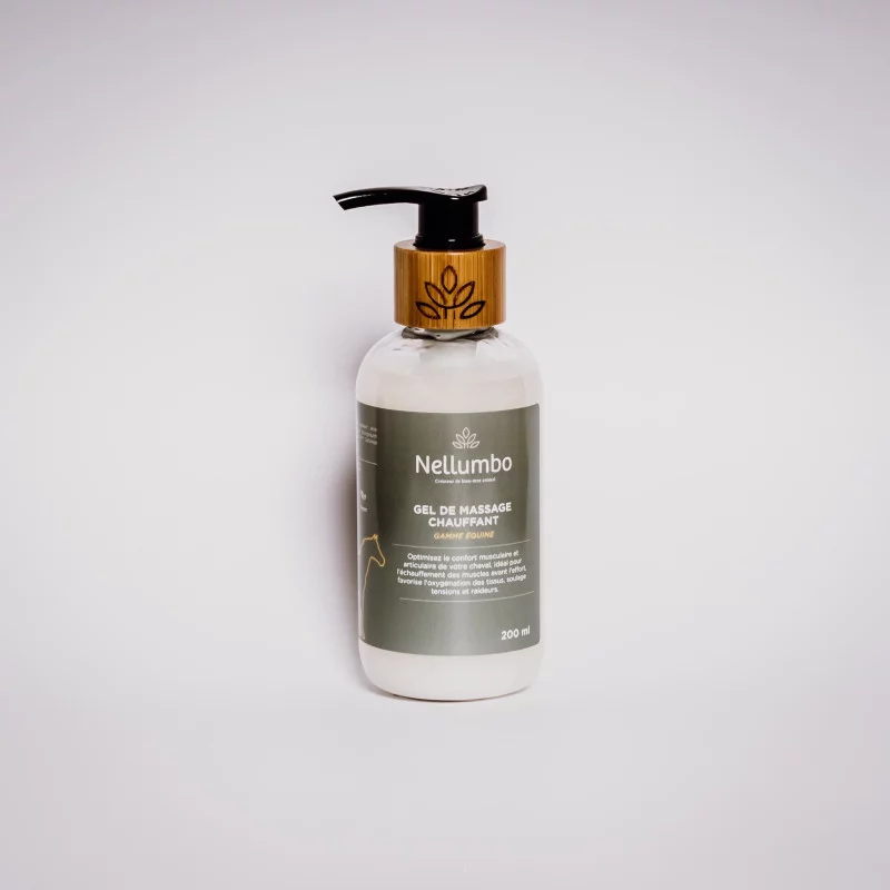 Nellumbo - Gel de massage chauffant - 200ml