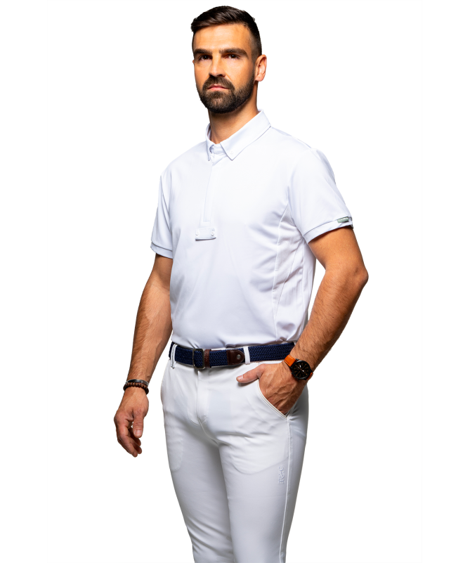 Flags&Cup - Polo de concours homme Wako manches courtes