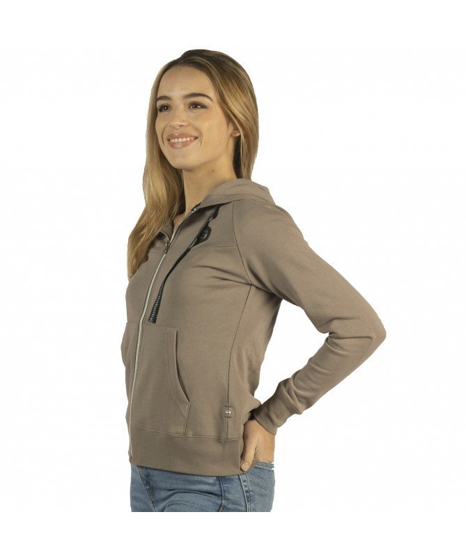 Flags&Cup - Sweat Dame Zip Naousa