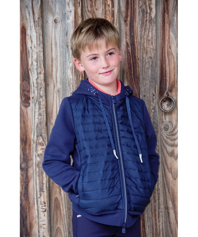 Flags&Cup - Sweat Zippé Enfant Bimatière Sauvo