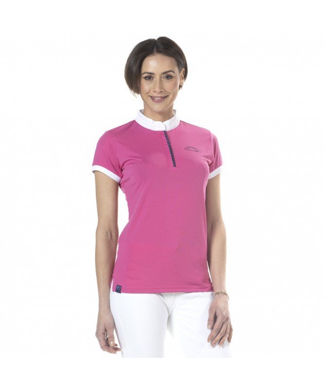 Flags&Cup - Polo Clorinda dame manches courtes