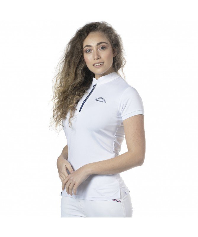 Flags&Cup - Polo Clorinda enfant manches courtes