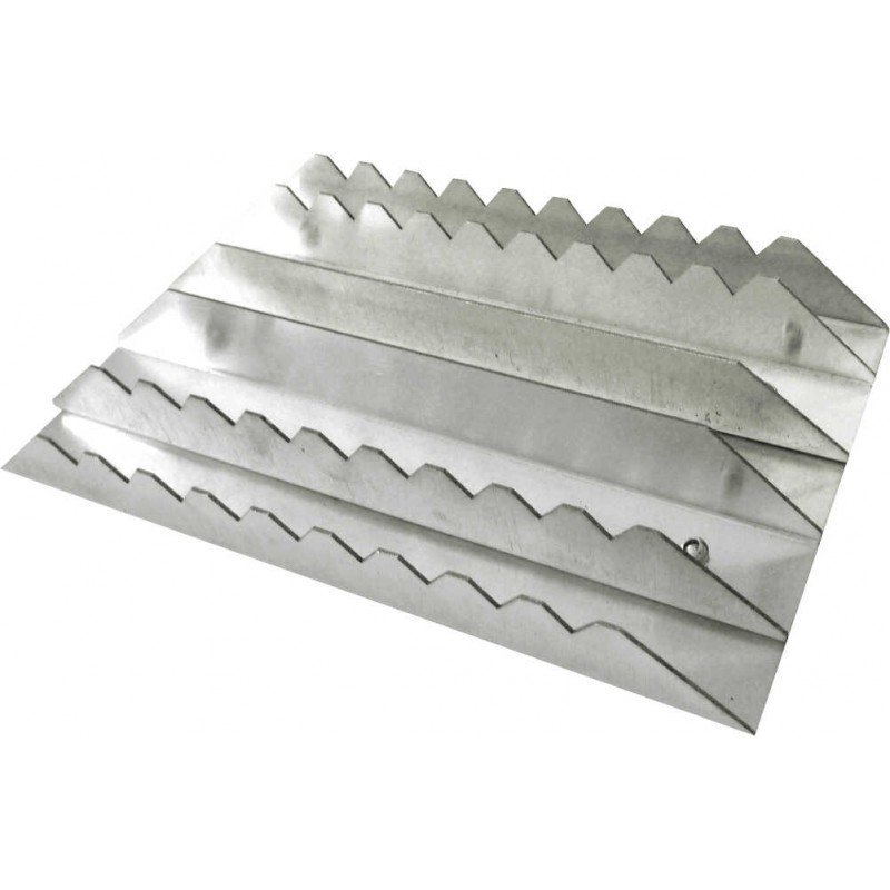 Hippotonic - Étrille aluminium rectangulaire