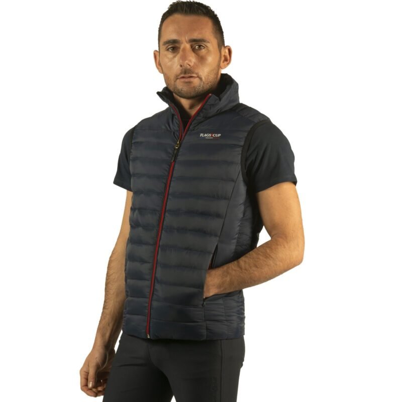 Flags&Cup - Doudoune sans manche Bodywarmer Homme FRANCE Collection