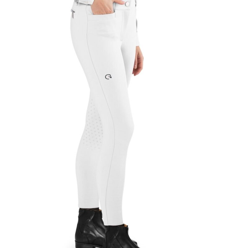 Ego 7 - Pantalon Jumping EJ Femme - Blanc, 36