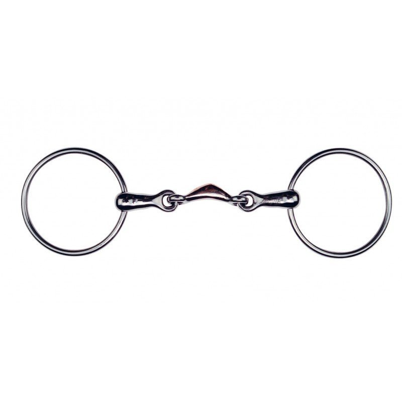 Feeling - Mors 2 anneaux 1/4 de lune double brisure