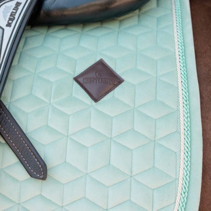 Kentucky - Tapis de selle Velvet jumping Menthe – Image 2