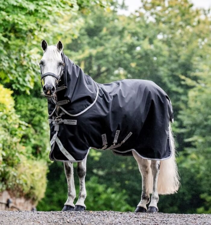 Horseware - Couverture d'extérieur avec cou Amigo Bravo 12 plus Heavy 400g