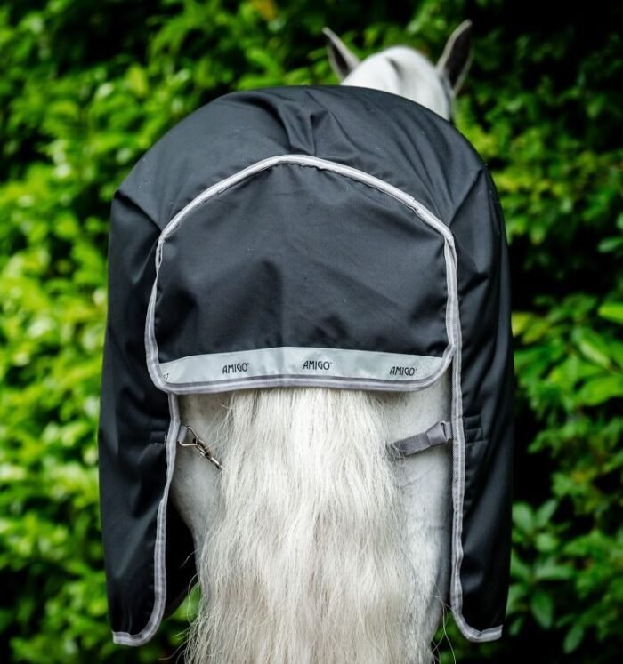Horseware - Couverture d'extérieur avec cou Amigo Bravo 12 plus Heavy 400g – Image 6
