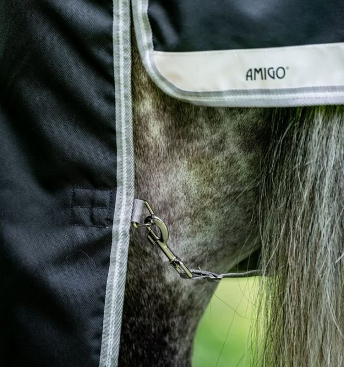 Horseware - Couverture d'extérieur avec cou Amigo Bravo 12 plus Heavy 400g – Image 2