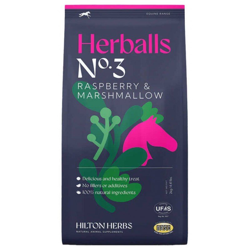 Hilton Herbs - Friandises Herballs Framboise & Guimauve N°3