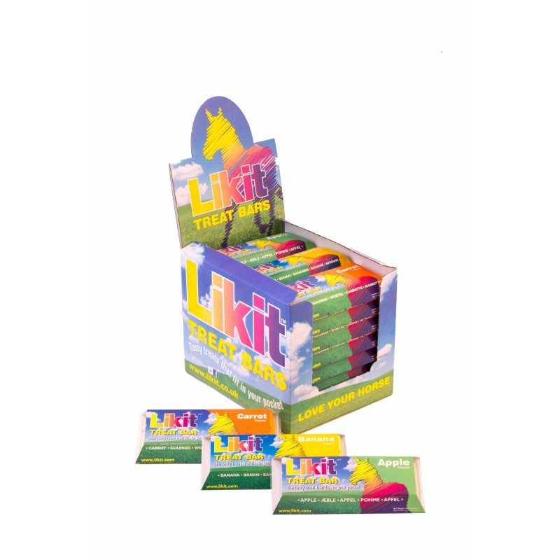 Likit - Barres de friandises - Carotte, pomme et banane