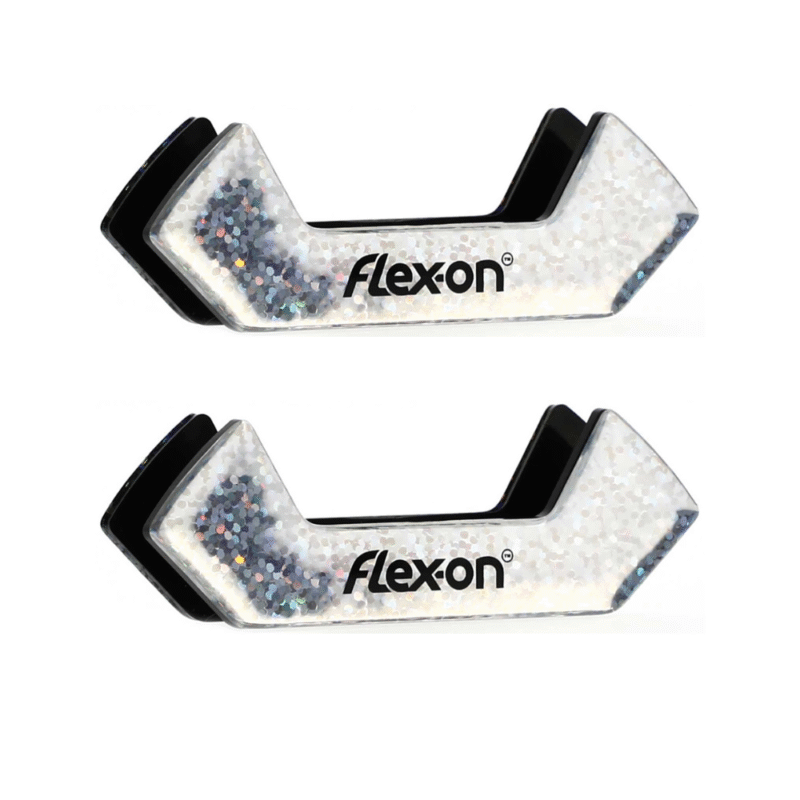 Flex-on - Kit complet stickers aimantés - Safe-On et Safe-on junior - Paillettes argentées