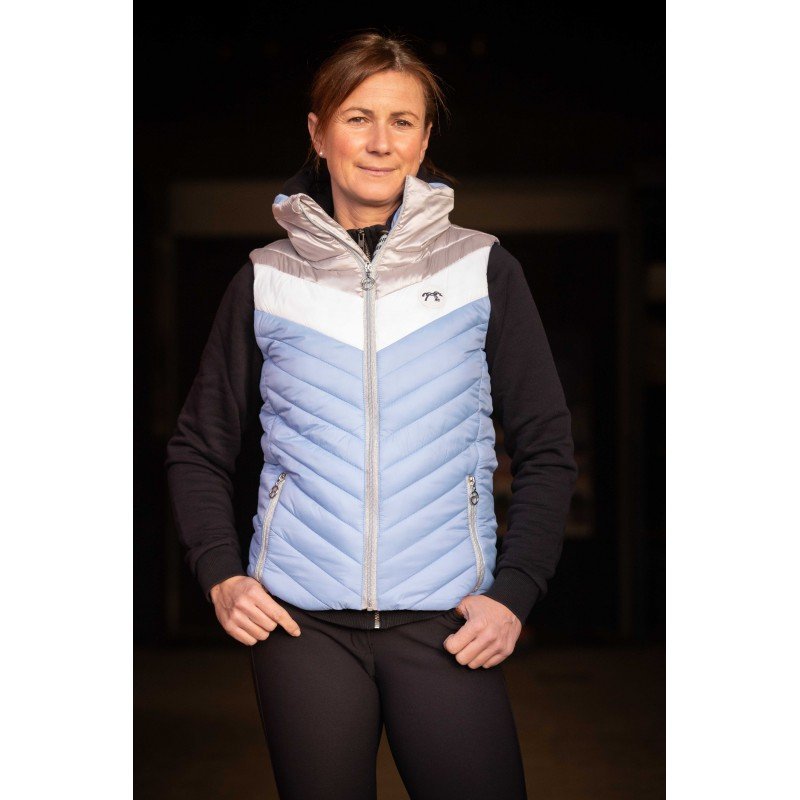 Penelope - Doudoune sans manches "Camelia"