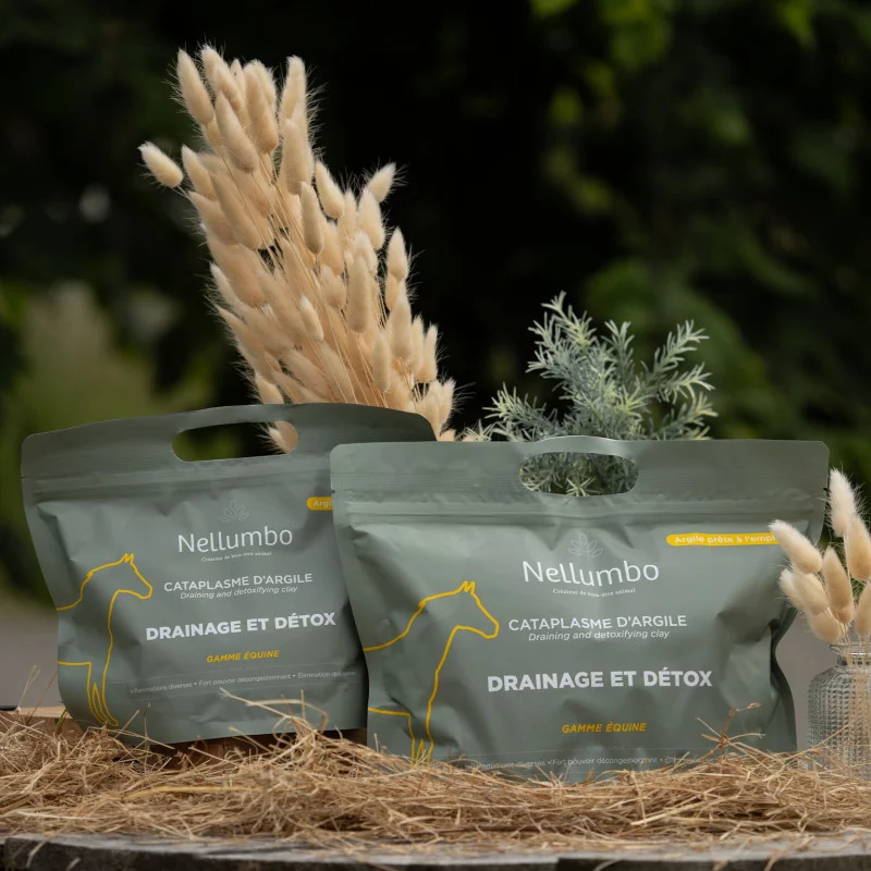 Nellumbo - Cataplasme d'Argile Drainage & Détox