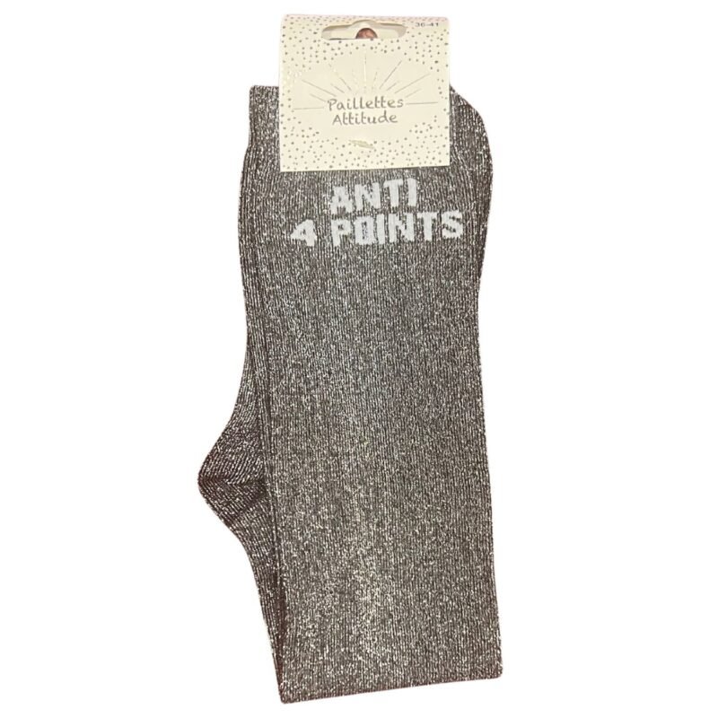 Paillettes Attitude - Chaussettes d'équitation "Anti 4 points"