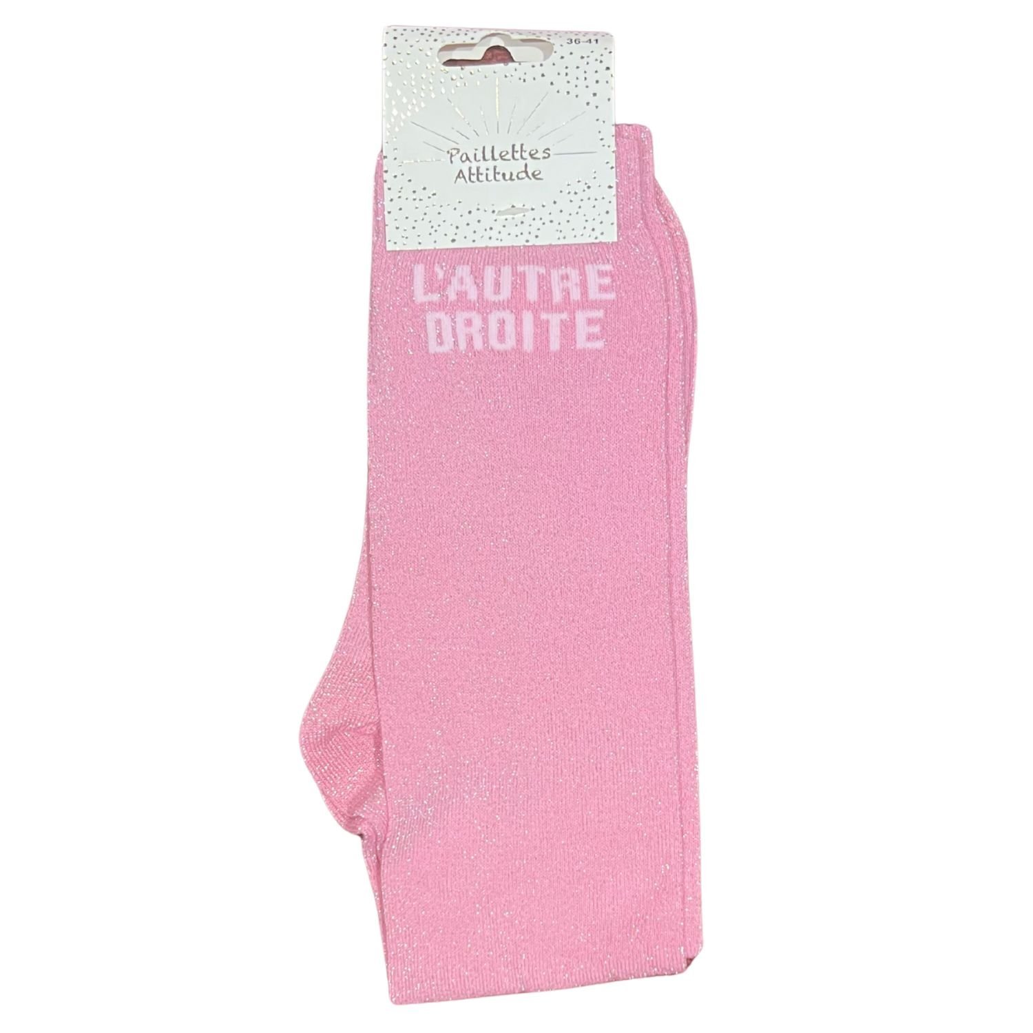 Paillettes Attitude - Chaussettes d'équitation "L'autre Droite"