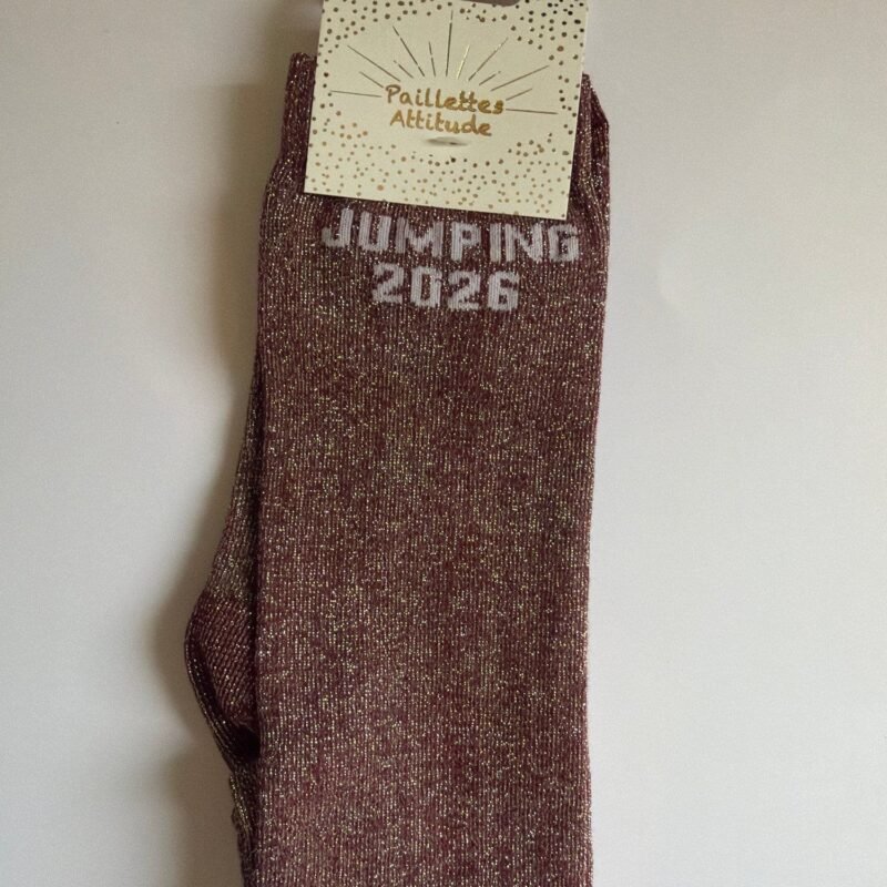 Paillettes Attitude - Chaussettes d'équitation "Jumping 2026"