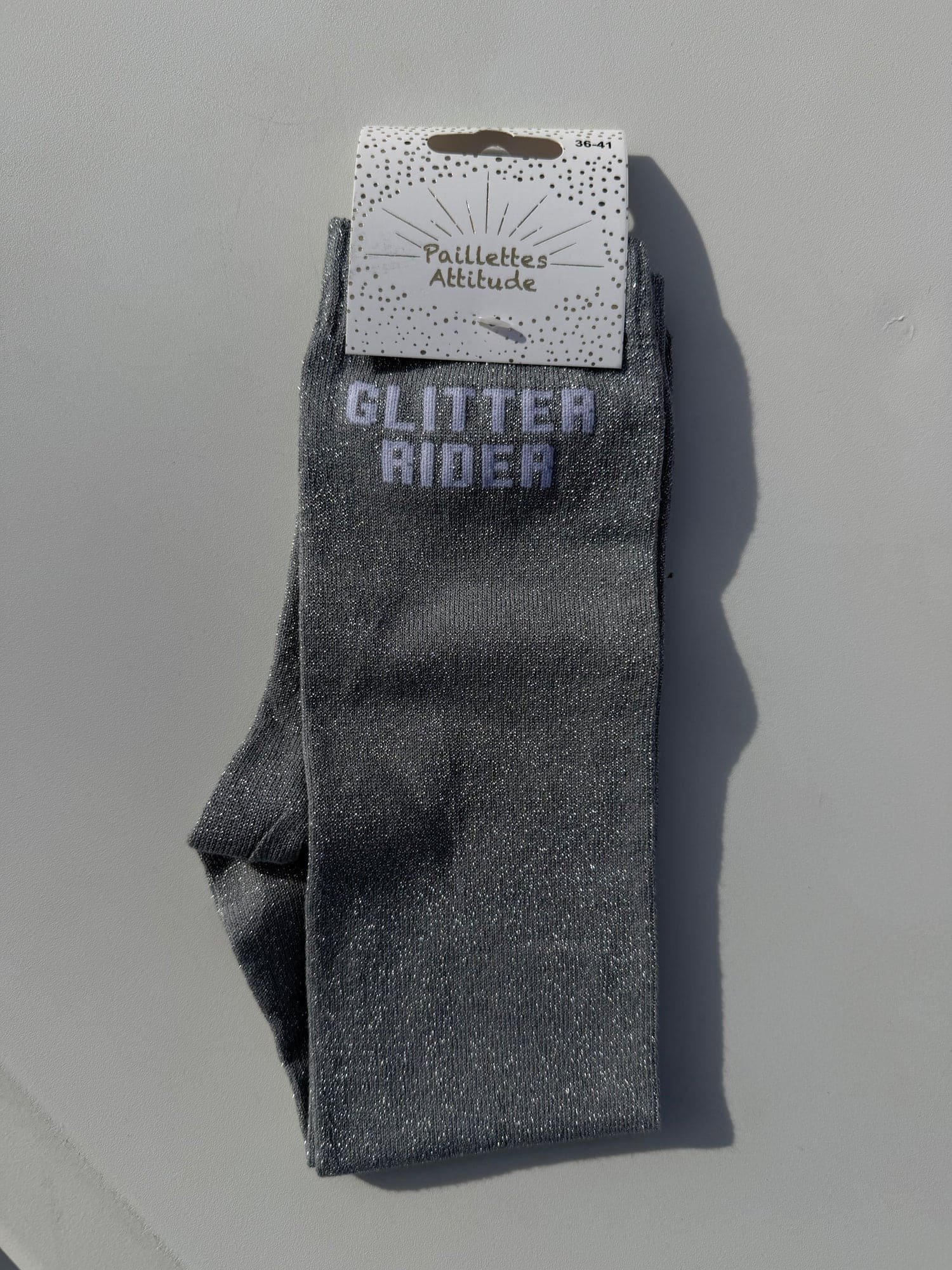 Paillettes Attitude - Chaussettes d'équitation "Glitter rider"