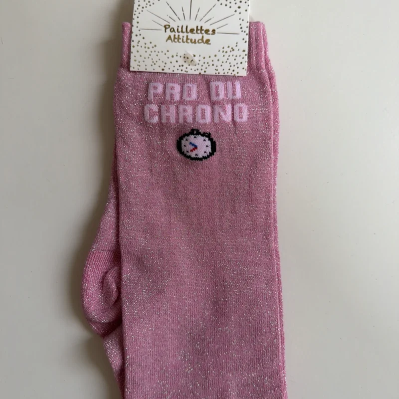 Paillettes Attitude - Chaussettes d'équitation "Pro du chrono"