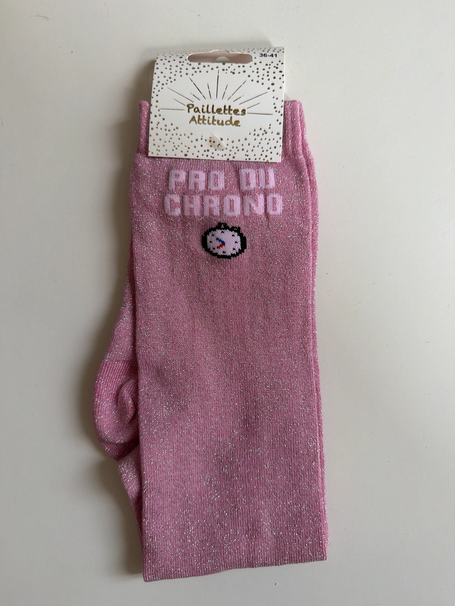 Paillettes Attitude - Chaussettes d'équitation "Pro du chrono"