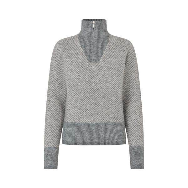 Kingsland - Pull à demi-zip pour femme KLAudrey