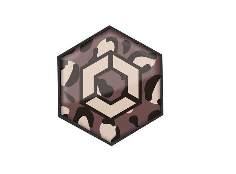 Flex-on - Kit stickers aimantés - Casque Armet - Leo Full Choco